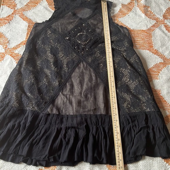 Free People Angel Lace Black Dress - Picture 12 of 15
